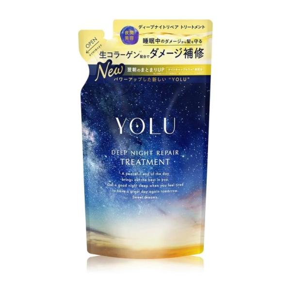 YOLU（ヨル） ディープナイトリペア シャンプー つめかえ用(350ml