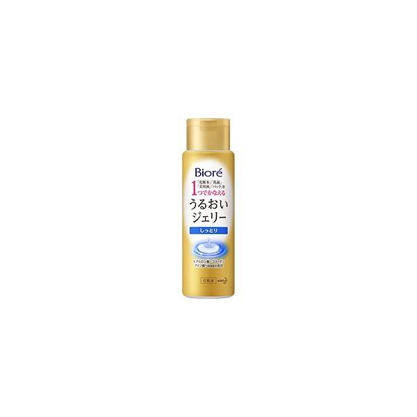 他サイト： 花王　ビオレうるおいジェリー しっとり ［本体］　180ml【化粧水・乳液・美容液・パック】の商品画像