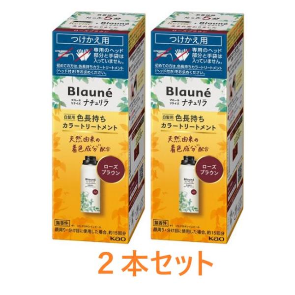ブローネ 【花王】ブローネ ナチュリラ 色長持ちカラートリートメント