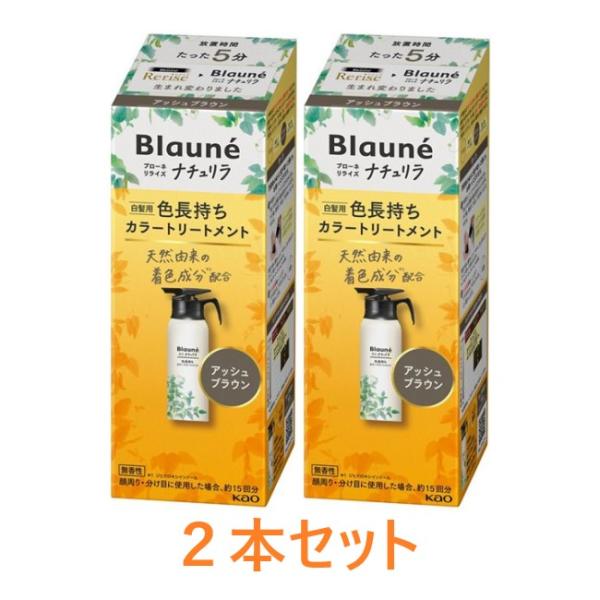 ブローネ 【花王】ブローネ ナチュリラ 色長持ちカラートリートメント