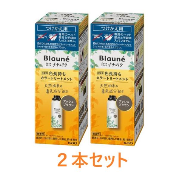 ブローネ 【花王】ブローネ ナチュリラ 色長持ちカラートリートメント