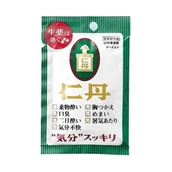 「仁丹バラエティケース」は、1粒に16種類の生薬配合・携帯に便利な紙製ケース入です。