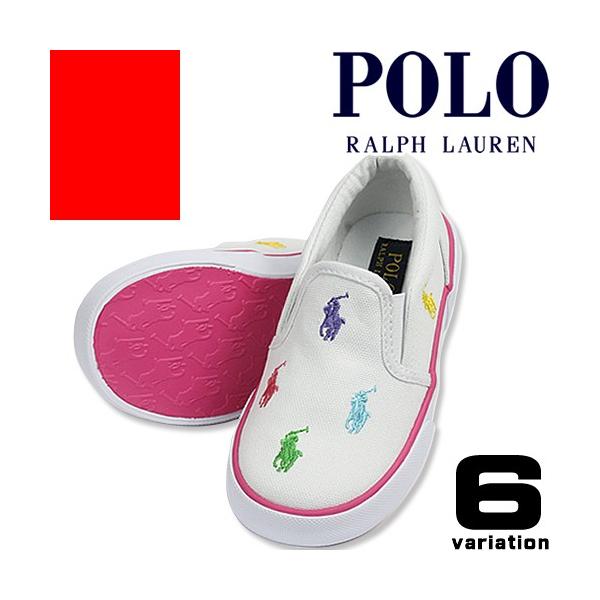 ポロ ラルフローレン Polo Ralph Lauren スニーカー キッズ ジュニア ベビー スリッポン 白 子供靴 通学靴 運動靴 おしゃれ 女の子 男の子 アウトレット 014 003a Mss 通販 Yahoo ショッピング