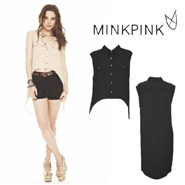 MINK PINK ミンクピンク ブラウス シャツ トップス レディース
