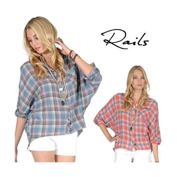 Rails（レイルズ） シャツ ネルシャツ チェックシャツ レディース は