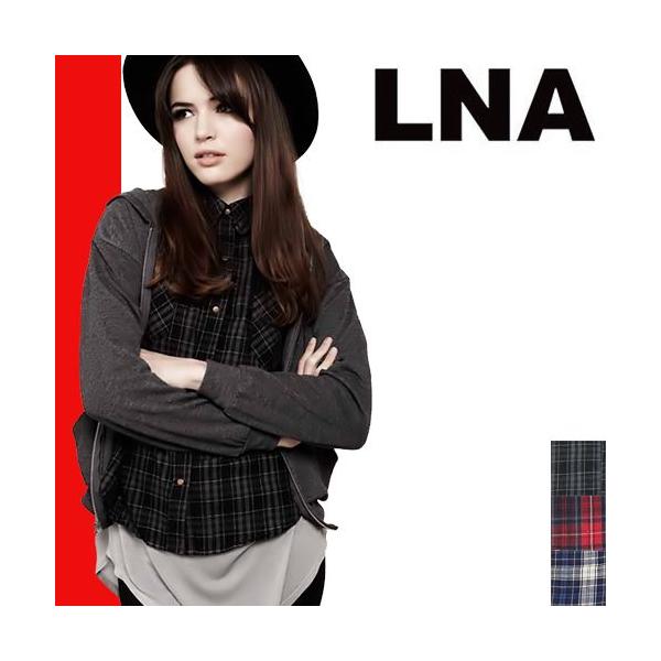 LNA エルエヌエー ネルシャツ チェックシャツ フランネルシャツ