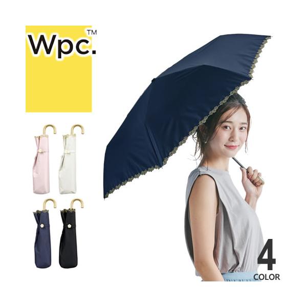 Wpc. wpc w.p.c 日傘 遮光 折りたたみ傘 傘 完全遮光 フラワー
