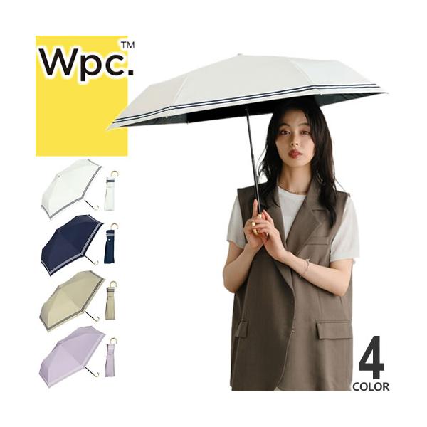 Wpc. 日傘 遮光 折りたたみ傘 傘 完全遮光 セーラー ミニ レディース