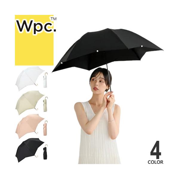 Wpc. 日傘 折りたたみ傘 傘 遮光ドームパラソル パール ミニ