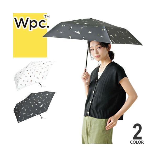 Wpc. 日傘 折りたたみ傘 傘 沖昌之 アンブレにゃん レディース 晴雨