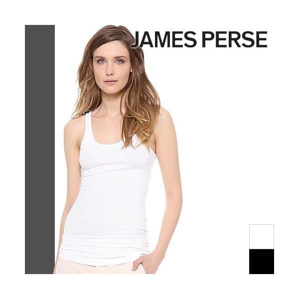 JAMES PERSE コットンポリエステル リブタンクドレス ☆james perse コットンリブ スクエアネック タンクワンピース