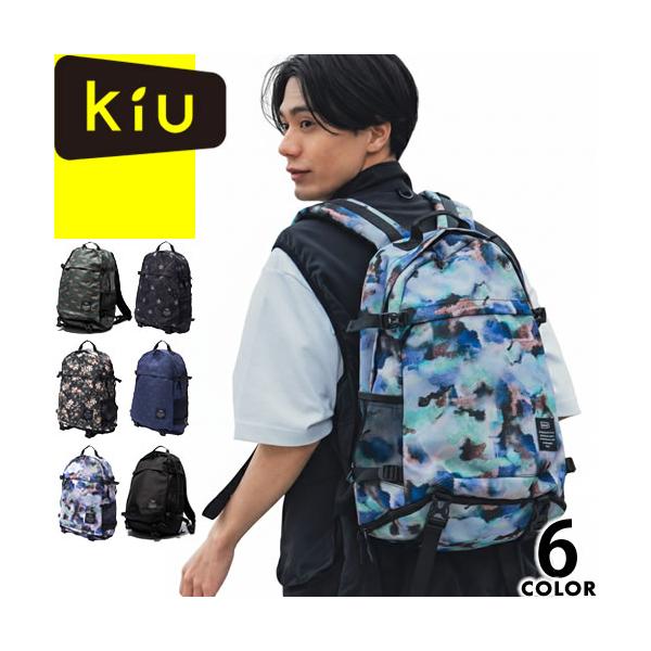 KiU キウ 600D バッグパック BACKPACK はっ水 撥水 防水 大容 KiU（キウ） リュック レインバッグ 600D バッグパック メンズ