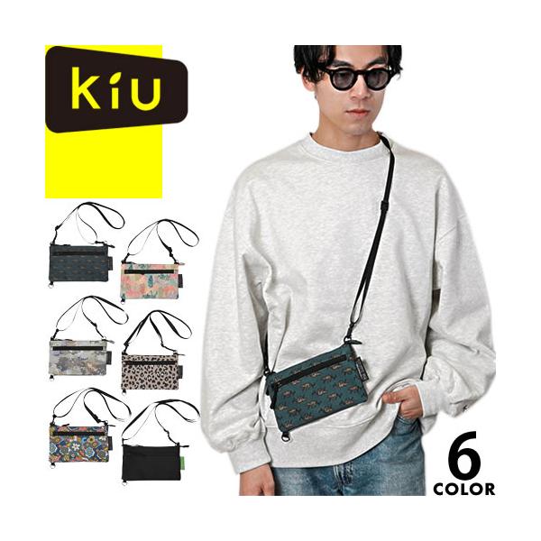 KiU（キウ） バック ショルダーバッグ スマホポーチ スマホショルダー
