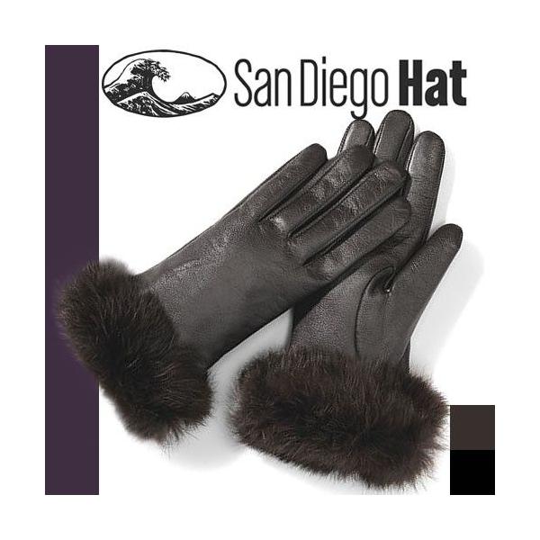 San Diego Hat サンディエゴハット 手袋 ファー手袋 レザーグローブ