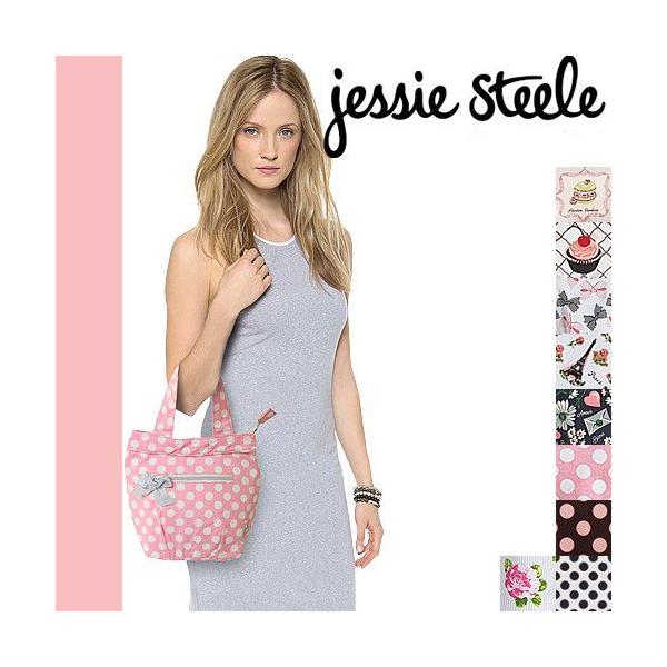 ジェシースティール トートバッグ フローラルラブレターズ Jessie Steele】ジェシースティール Parlor Floral ランチトート
