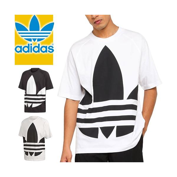 アディダス Adidas Tシャツ ビッグ トレフォイル ボクシー ティー メンズ ブランド おしゃれ 大きいサイズ 黒 白 ブラック ホワイト Buyee Buyee บร การต วกลางจากญ ป น ซ อจากประเทศญ ป น