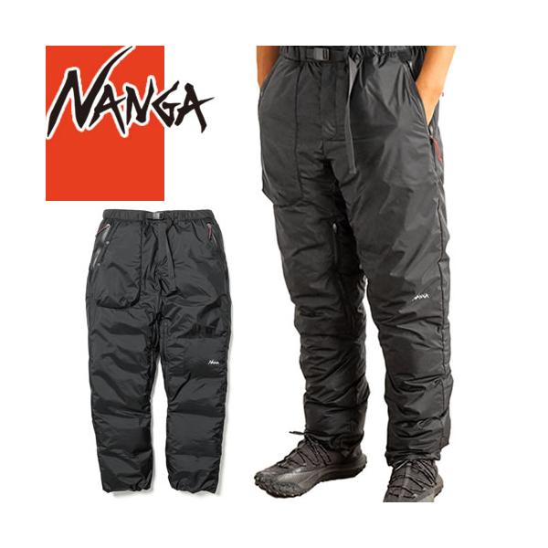 ブラック ダウンパンツ NANGA ナンガ ダウン パンツ オーロラテックス ダウンパンツ