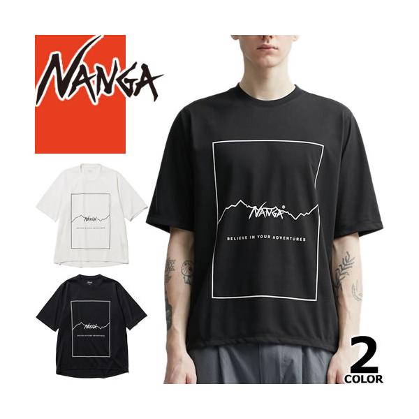 NANGA（ナンガ） NANGA Tシャツ 半袖 クルーネック 丸首 ドライ