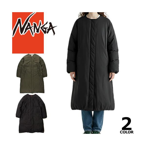 NANGA ナンガ ダウン ノーカラーダウンコート アウター レディース