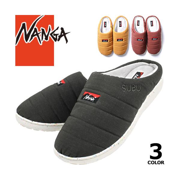＼SALE 在庫限り／【9,350円→6,970円】NANGA×SUBU TAKIBI WINTER SANDAL RWナンガ スブ タキビウィンターサンダルRW ダウンサンダル ルームシューズ ボア 23cm 24cm 25cm 26cm...