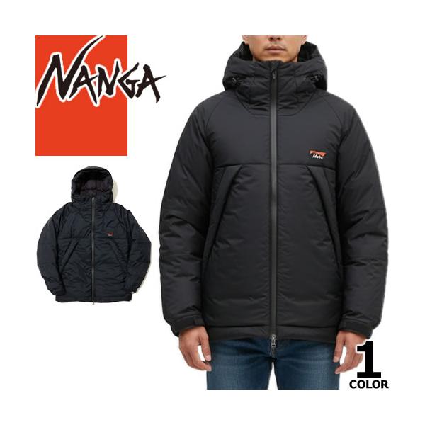 【美品】ナンガ　ダウンコート　ブラック　タヌキファー　サイズ40 日本 AURORATEXDOWNJACKETIBUKI_BLK_5
