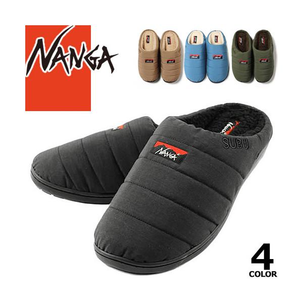 2025年秋冬新作 NANGA×SUBU HINOC WINTER SANDALLナンガ スブ ヒノックウィンターサンダル 冬用サンダル スリッパ スリッポン メンズ レディース アウトドア ルームシューズ ボア 外用 外履き 防寒 撥水 ...