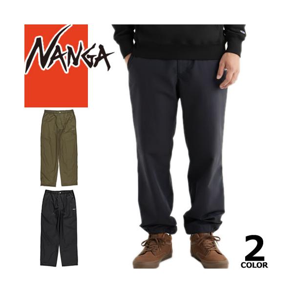 NANGA（ナンガ） ウォーム イージーパンツ メンズ 秋冬 ナイロン 撥水