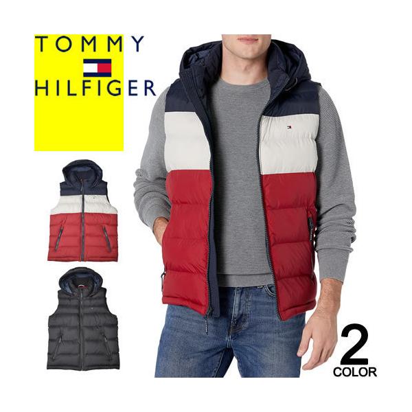 トミー・ヒルフィガー(Tommy Hilfiger) メンズダウンベスト | 通販