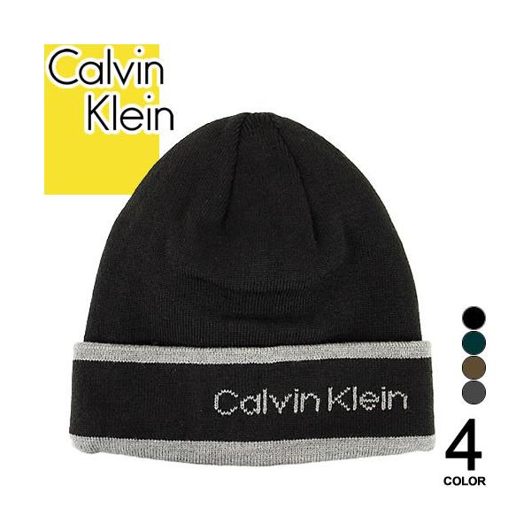 カルバンクライン Calvin Klein ニット帽 ニットキャップ メンズ レディース リバーシブル ロゴ 大きいサイズ ゴルフ ブランド  プレゼント 黒 ブラック グレー :197-018:MSS - 通販 - Yahoo!ショッピング