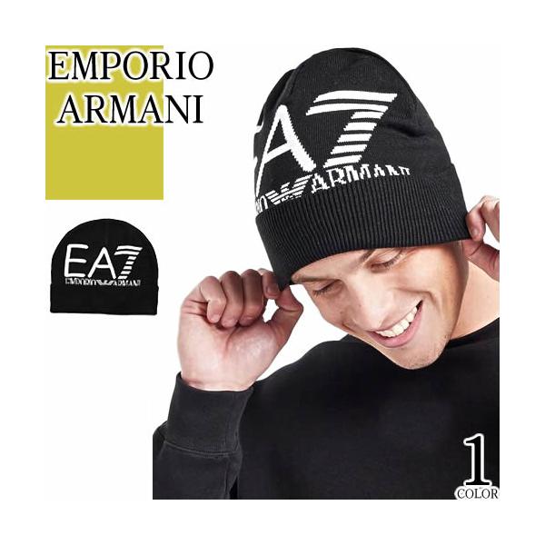 EMPORIO ARMANI エンポリオ アルマーニ EA7 帽子 ニット帽 EMPORIO ARMANI エンポリオ アルマーニ EA7 帽子 ニット帽
