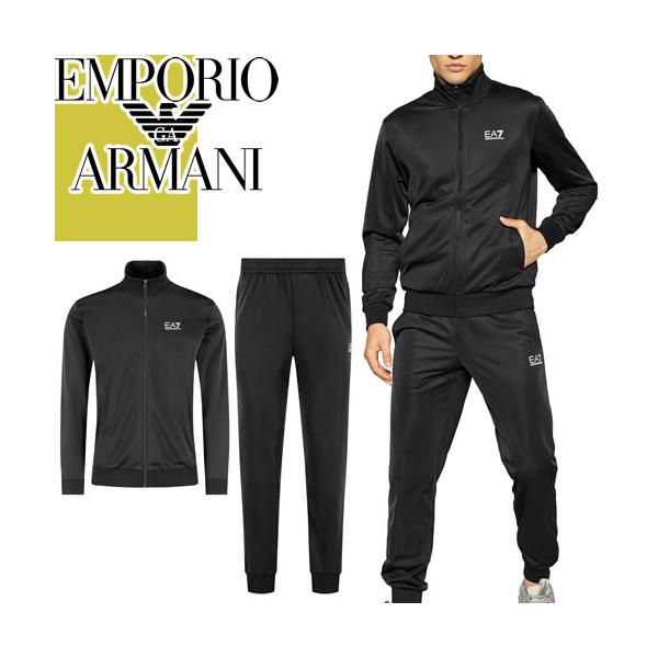 エンポリオ アルマーニ EMPORIO ARMANI セットアップ ジャージ 上下 トラックスーツ メンズ ロゴ おしゃれ 長袖 ブランド 大きいサイズ カジュアル 黒 ブラック エンポリオ アルマーニ EMPORIO ARMANI セットアップ ジャージ 上下 トラックスーツ メンズ ロゴ おしゃれ 長袖 ブランド 大きいサイズ カジュアル 黒 ブラック
