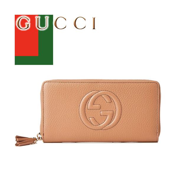 GUCCI グッチ 財布 長財布 ソーホー GGジップ アラウンド