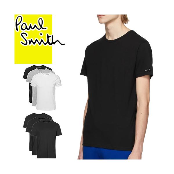 ポールスミス Paul Smith Tシャツ 半袖 クルーネック 丸首 3枚セット