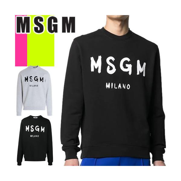 エムエスジーエム MSGM トレーナー プルオーバー スウェット メンズ 