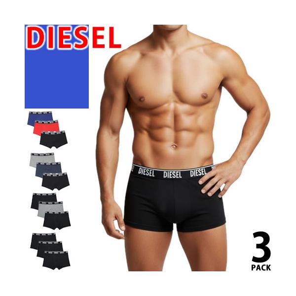 DIESEL（ディーゼル） ボクサーパンツ アンダーウエア 下着 3枚セット
