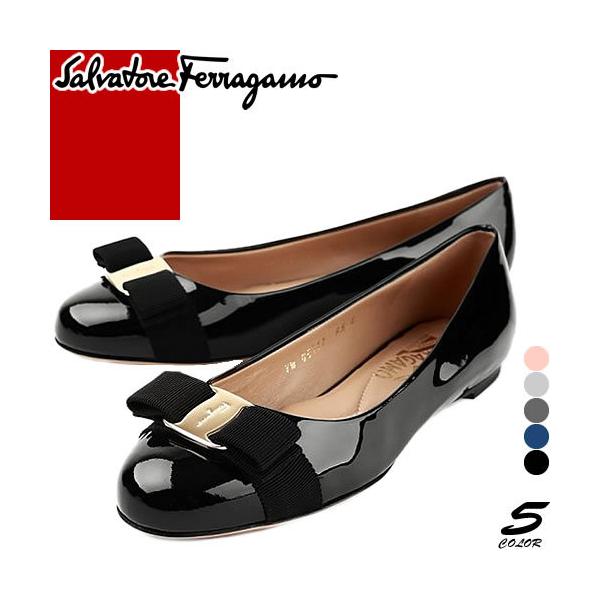 サルヴァトーレフェラガモ Salvatore Ferragamo パンプス バレエ