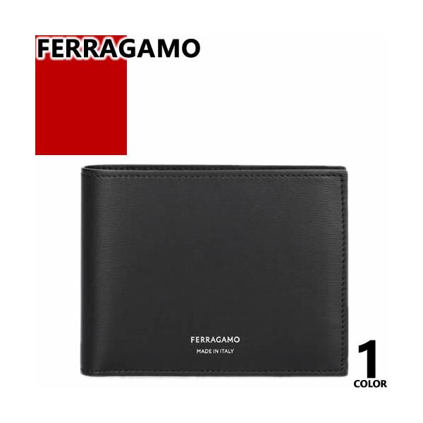 FERRAGAMO フェラガモ 財布 二つ折り財布 メンズ 小銭入れあり