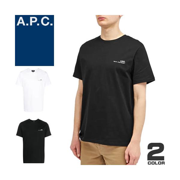 A.P.C.（アーペーセー） APC Tシャツ 半袖 クルーネック 丸首 メンズ
