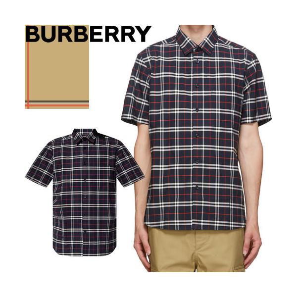 バーバリー BURBERRY カッターシャツ ショートスリーブ スモール