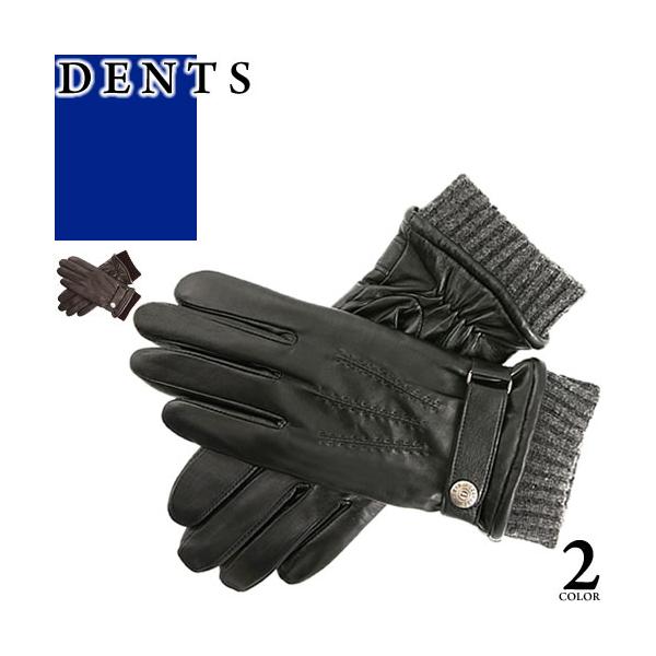 DENTS デンツ ヘンリー グローブ　レザー　手袋　ブラック maido-selection_286-003