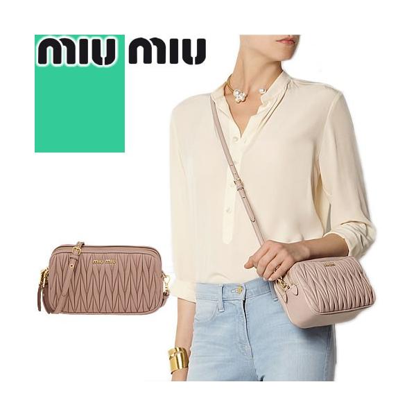 ミュウミュウ MIUMIU マテラッセ バッグ 2way ショルダーバッグ