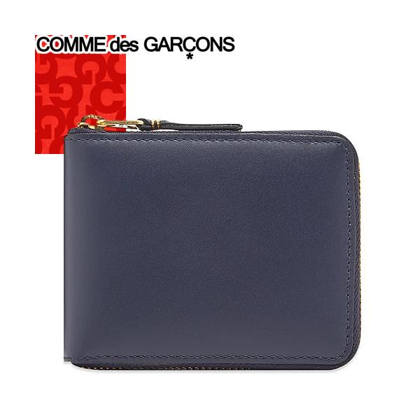 新品 ウォレット コムデギャルソン SA7100WW ブラック 財布 レザー 黒 COMME des GARCONS Wallet Comme Garcons ウォレット コム デ