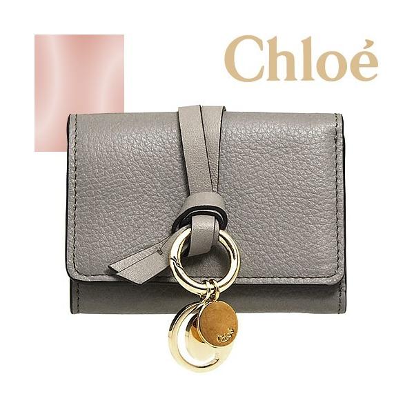 クロエ Chloe 財布 三つ折り財布 ミニ財布 アルファベット ミニトリ