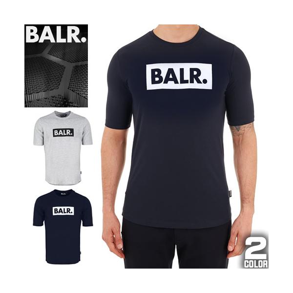 BALR.（ボーラー） クラブ Tシャツ メンズ 半袖 クルーネック 丸首
