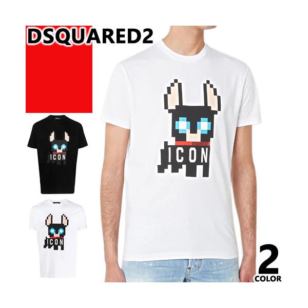 ★新品 ディースクエアード アイコン クルーネック Tシャツ XXLサイズ DSQUARED2（ディースクエアード） Tシャツ 【1枚単品】 D9X3C5690