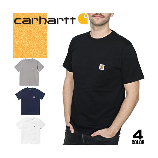 Carhartt カーハート S/S ポケット Tシャツ メンズ 半袖 ロゴ