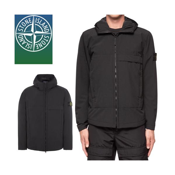 【レア】ストーンアイランド プリマロフト 中綿 ロングジャケット 刺繍ワッペンL ☆STONE ISLAND MICRO TWILL JACKET プリマロフト ジャケット