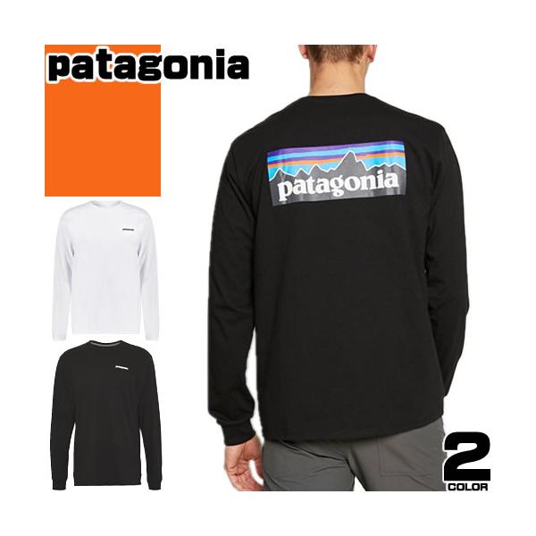 patagonia（パタゴニア） ロンT Tシャツ ロングスリーブ P-6ロゴ