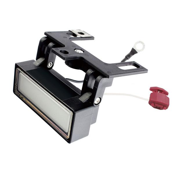 LED8個搭載のダウンライト。DC12V/24V共用。1個入り。コードアースタイプホワイトレンズ/ホワイト発光●影のない均一な光で地面を明るくワイドに照らす。●2軸式で光の角度を調節することができる。●ネジピッチ56〜60mmのマーカーラン...