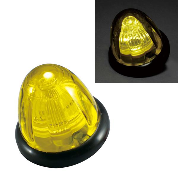 槌屋ヤック LED マーカーランプ LEDドームマーカー 24V CE-451